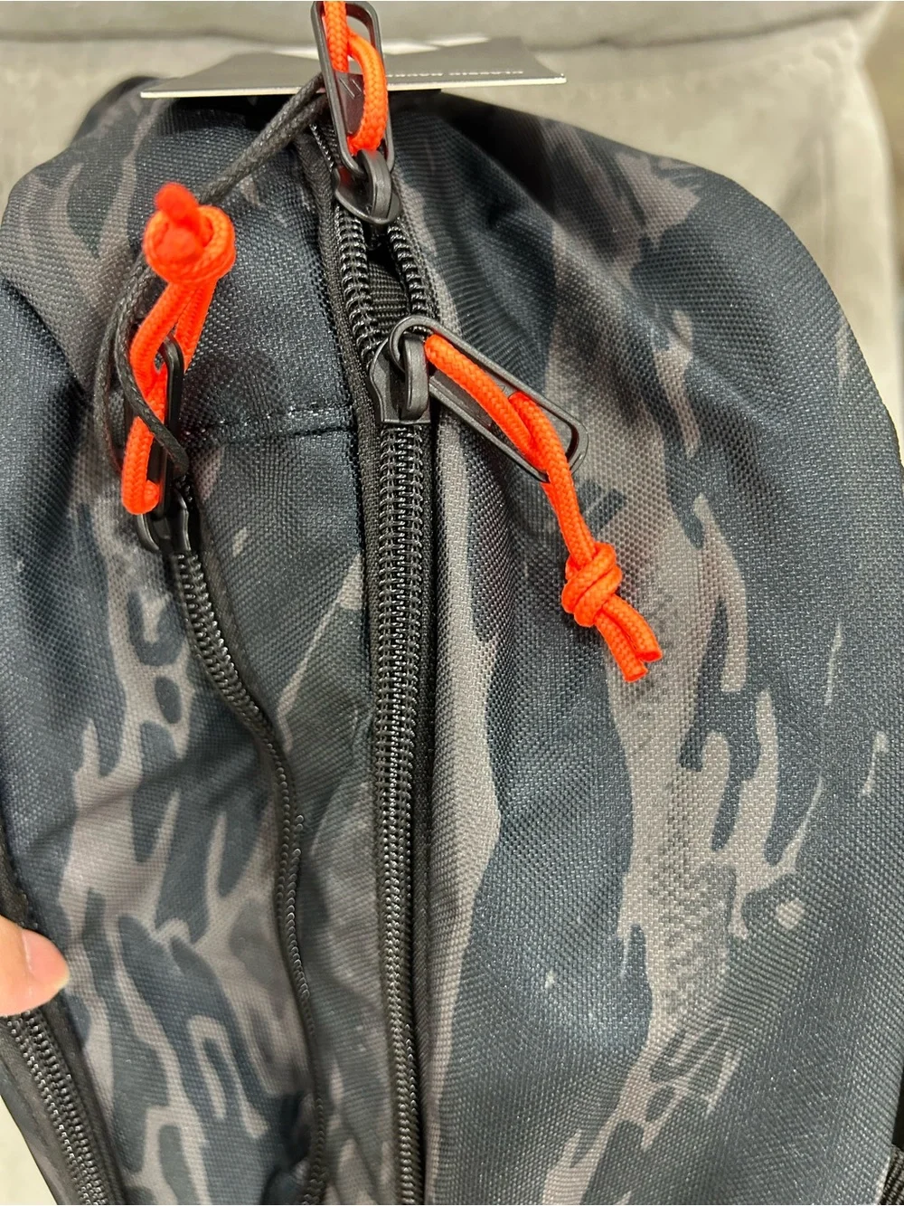 adidas classic Black Camouflage Backpack new with tag